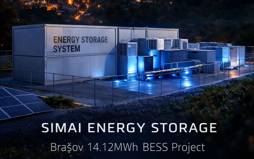 SIMAI lance un projet BESS de 14,12 MWh &agrave; Brașov, en Roumanie